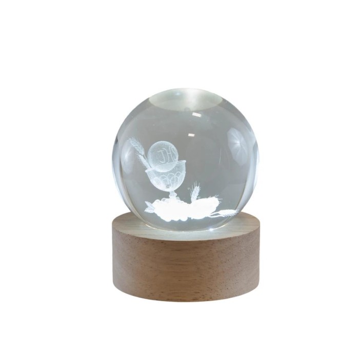 LAMPADA GLOBO CALICE H8 CON BASE E BOX